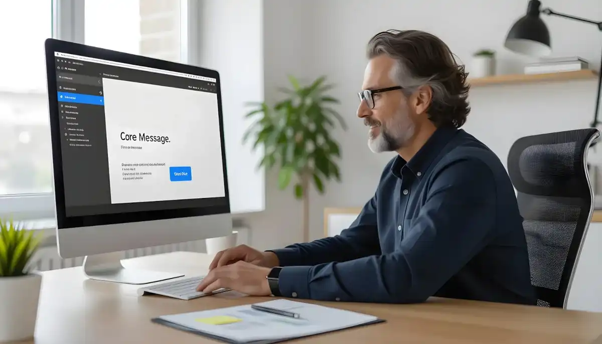 Ondernemer krijgt 1-op-1 coaching om te starten met zijn online zichtbaarheid