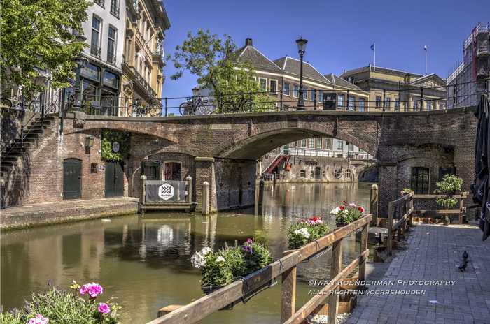 HDR-fotografie Oude Gracht Utrecht door Iwan Koenderman